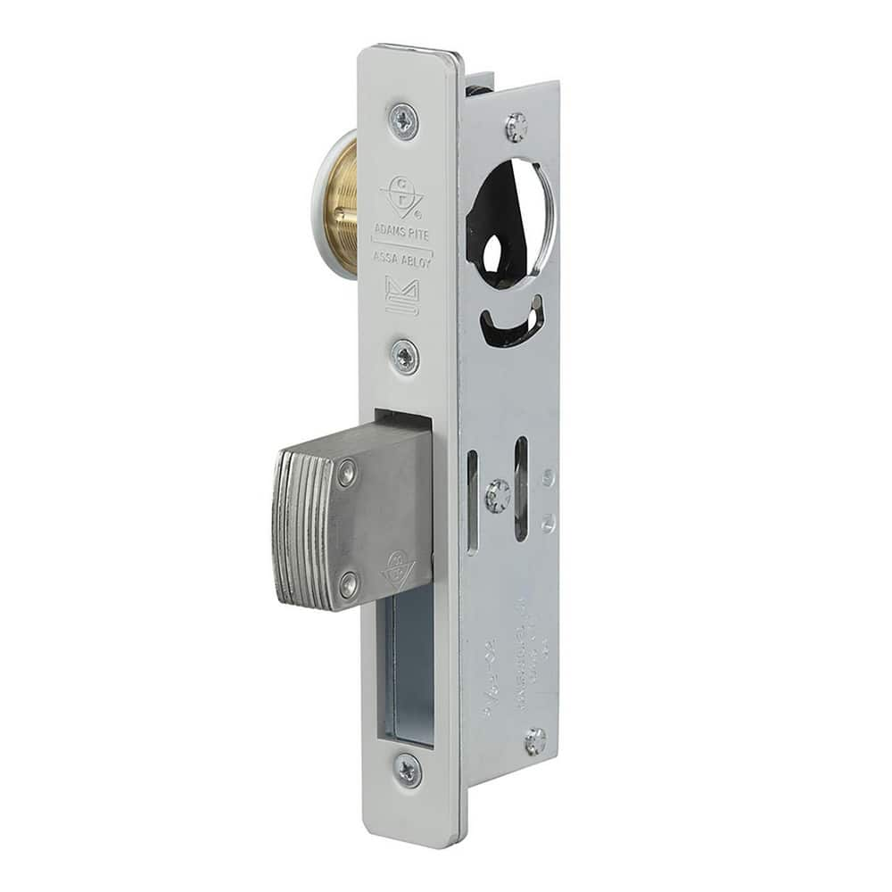 Deadbolts; Type: Deadlock; Key Type: Keyless; Lock Type: Keyless; Mount Type: Surface; Material: Aluminum; Minimum Door Thickness: 1.5 in; Maximum Door Thickness: 2.625 in; Minimum Order Quantity: Aluminum; Material: Aluminum; For Use With: Adams Rite Tri