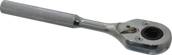 Proto - 3/8" Drive Pear Head Female Drive Ratchet - Chrome Finish, 7" OAL, 24 Gear Teeth, Standard Head - Caliber Tooling