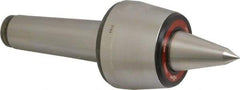 Rohm - MT5 Taper Shank, 3.543" Head Diam 1,200 Lb Capacity Live Center - 3,000 Max RPM, 2.764" Head Length, 1.5748" Point Diam, 2.559" Point Len, 2,640 Lb Max Workpc, 10.478" OAL, Long Point - Caliber Tooling