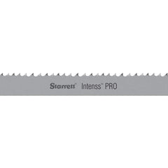 Welded Bandsaw Blade:  40' 4″' Long x  3-1/8″ Wide x  0.0630″ Thick,  1-1.2 TPI Bi-Metal,  Variable Edge,  Variable Pitch