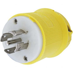 Hubbell Wiring Device-Kellems - 3-Phase Wye 120/208 VAC 20A NEMA L21-20P Marine Twist Lock Plug - Caliber Tooling