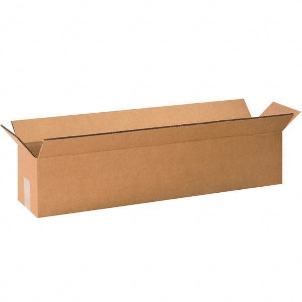 Made in USA - Pack of (5), 12" Wide x 60" Long x 12" High Corrugated Shipping Boxes - Caliber Tooling