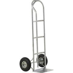 Vestil - 500 Lb Capacity 52" OAH Hand Truck - P Handle, Steel, Pneumatic Wheels - Caliber Tooling