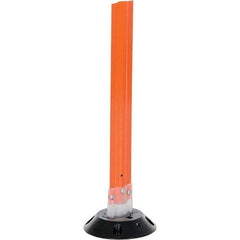 Vestil - Barrier Posts   Type: Flexible Stake    Post Color/Finish: Orange - Caliber Tooling