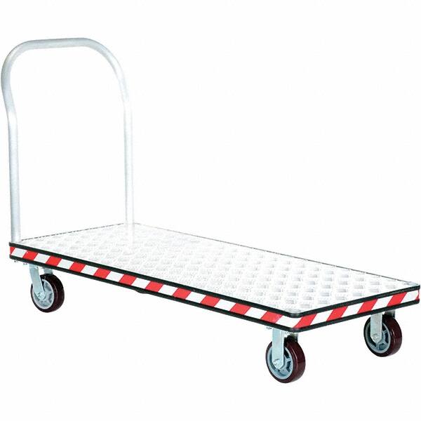 Vestil - 3,600 Lb Capacity Aluminum Platform Truck - Exact Industrial Supply