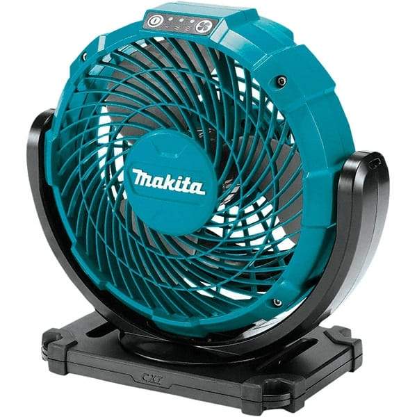 Makita - 7-1/8" Blade, 710 Max CFM, Cordless Fan - 4 Amps, 12 Volts, 3 Speed - Caliber Tooling