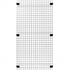 Husky - 10" Wide x 5.5' High, Temporary Structure Panel - Caliber Tooling