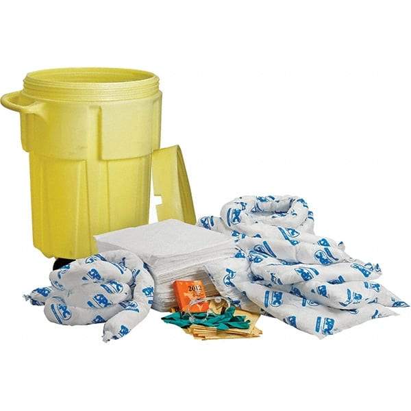 Brady SPC Sorbents - 38 Gal Capacity Oil Only Spill Kit - 55 Gal Polyethylene Drum - Caliber Tooling