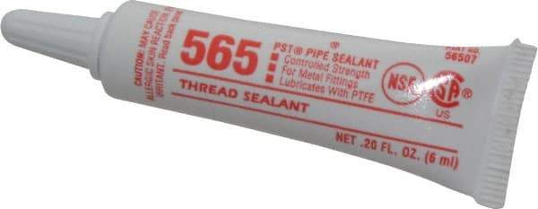 Loctite - 6 ml Tube White PST Pipe Sealant 565 - 300°F Max Working Temp - Caliber Tooling