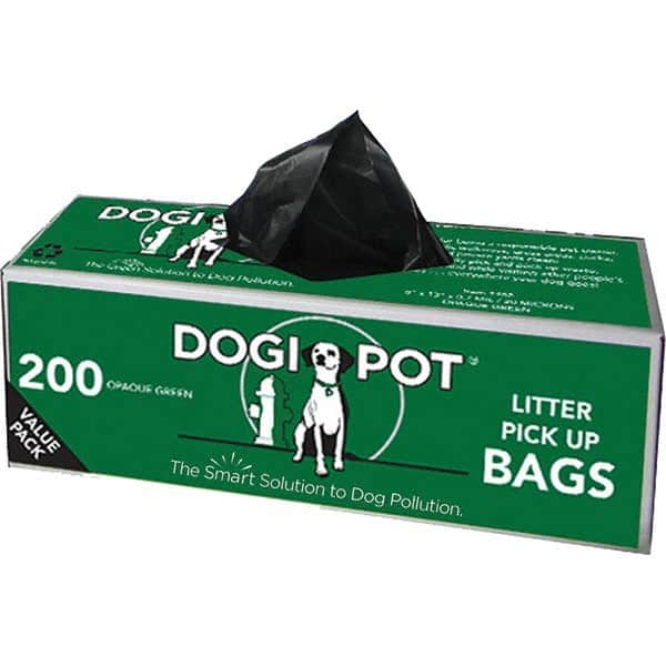 DOGIPOT - 30 200-Pack Boxes HDPE Plastic Litter Pick Up Bags - Caliber Tooling