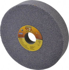 Norton - 7" Diam x 1-1/4" Hole x 1-1/2" Thick, I Hardness, 46 Grit Surface Grinding Wheel - Aluminum Oxide, Type 5, Coarse Grade, 3,600 Max RPM, Vitrified Bond, One-Side Recess - Caliber Tooling