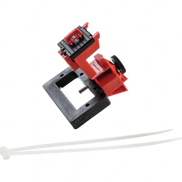 Universal Circuit Breaker Lockout 1 Padlock Max, Polypropylene & Fiberglass Reinforced Nylon