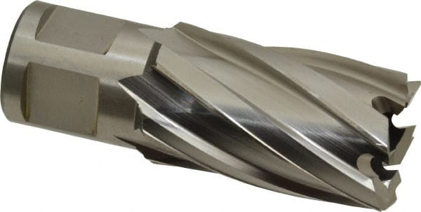 Hougen - 7/8" Diam x 1" Deep High Speed Steel Annular Cutter - Caliber Tooling