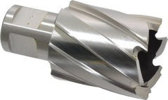 Hougen - 1-1/4" Diam x 1" Deep High Speed Steel Annular Cutter - Caliber Tooling