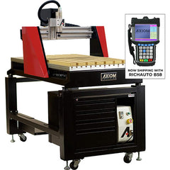 CNC Routers; X Axis Travel Length (Decimal Inch): 48.0000; Y Axis Travel Length (Decimal Inch): 48.0000; Z Axis Travel Length (Decimal Inch): 7.4800; Spindle Speed (RPM): 24000.00; Spindle Power (Watts): 2200; Rapid Feed Rate (IPM): 320; Rapid Feed Rate (
