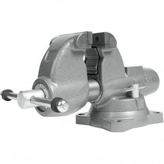 Wilton - Bench & Pipe Combination Vises Jaw Width (Inch): 4-1/2 Jaw Opening Capacity (Inch): 6 - Caliber Tooling