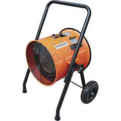 PRO-SOURCE - Electric Forced Air Heaters Type: Portable Electric Salamander Maximum BTU Rating: 51195 - Caliber Tooling