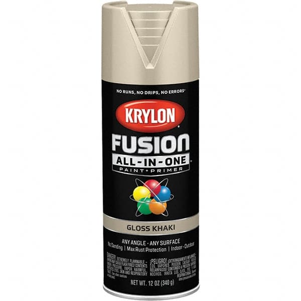 Krylon - Spray Paints Type: Acrylic Enamel Spray Paint Color: Khaki - Caliber Tooling