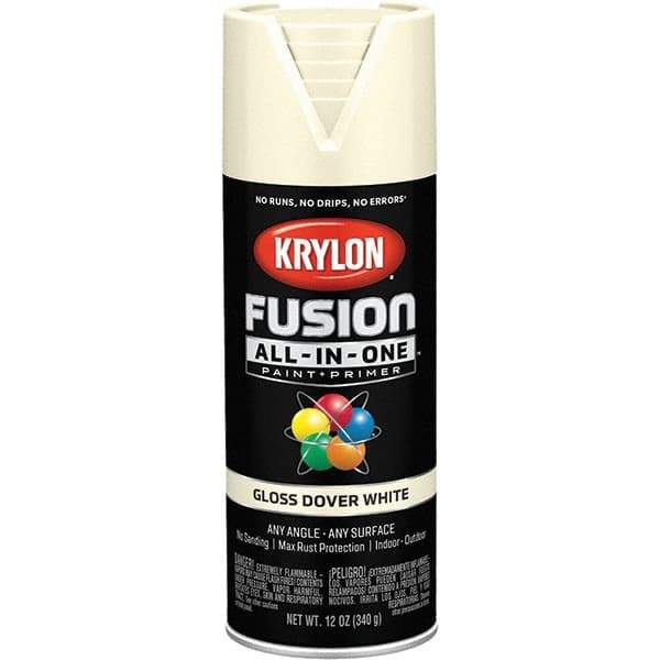 Krylon - Spray Paints Type: Acrylic Enamel Spray Paint Color: Dover White - Caliber Tooling