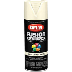 Krylon - Spray Paints Type: Acrylic Enamel Spray Paint Color: Dover White - Caliber Tooling