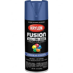 Krylon - Spray Paints Type: Acrylic Enamel Spray Paint Color: Blue Hyacinth - Caliber Tooling