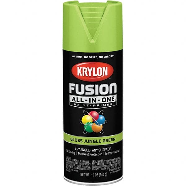 Krylon - Spray Paints Type: Acrylic Enamel Spray Paint Color: Jungle Green - Caliber Tooling