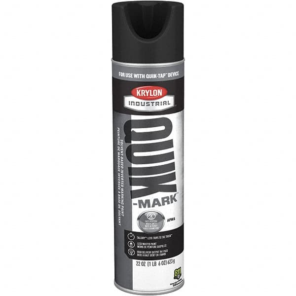 Krylon - Striping & Marking Paints & Chalks Type: Marking Paint Color Family: Black - Caliber Tooling