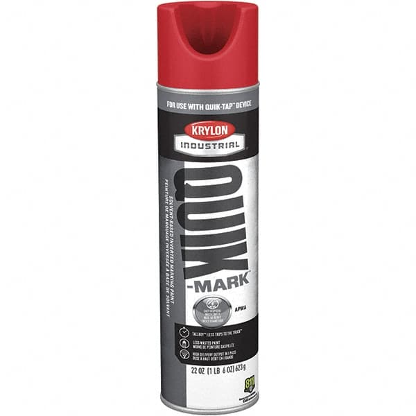 Krylon - Striping & Marking Paints & Chalks Type: Marking Paint Color Family: Red - Caliber Tooling