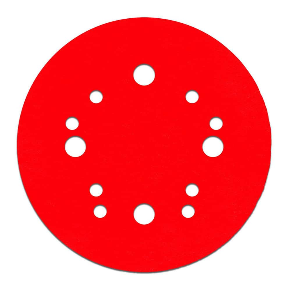 Hook & Loop Discs; Disc Diameter (Decimal Inch): 5; Grade: Medium; Grit: 120; Abrasive Material: Ceramic Blend; Disc Color: Red; Package Quantity: 50; Grit: 120; Grit: 120; Package Quantity: 50