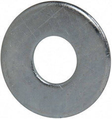 Value Collection - 3/4" Screw, Grade 2 Steel USS Flat Washer - 0.805" ID x 2.03" OD, 0.177" Thick, Zinc-Plated Finish - Caliber Tooling