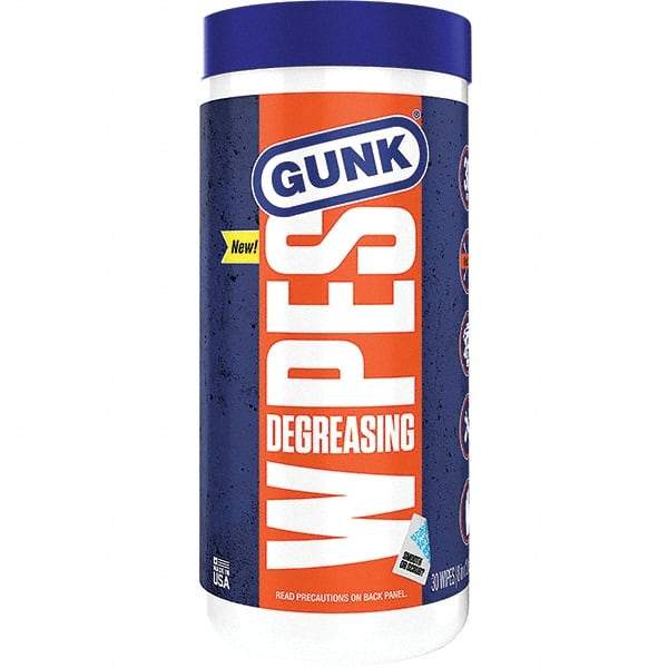 Gunk - Automotive Cleaners & Degreaser   Type: Engine Cleaner/Degreaser    Container Size: 75 Wipes - Caliber Tooling