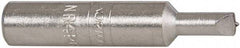 Norton - 1/16" Max Concave Radius Single Point Diamond Dresser - 2" Long x 3/8" Shank Diam - Caliber Tooling