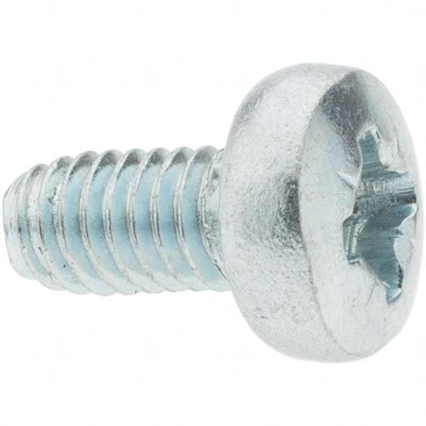 Value Collection - M4x0.7 Coarse 10mm Long Pozi Thread Cutting Screw - Caliber Tooling