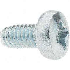 Value Collection - M4x0.7 Coarse 10mm Long Pozi Thread Cutting Screw - Caliber Tooling