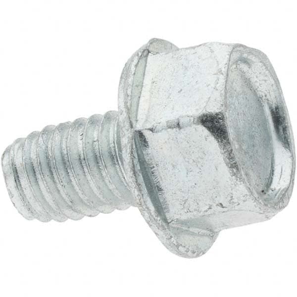 Value Collection - M6x1.0 Coarse 20mm Long Hex Thread Cutting Screw - Caliber Tooling