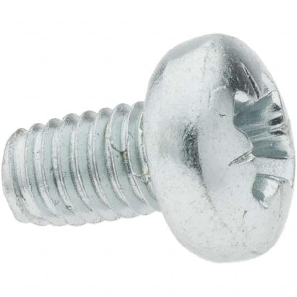 Value Collection - M6x1.0 Coarse 10mm Long Pozi Thread Cutting Screw - Caliber Tooling