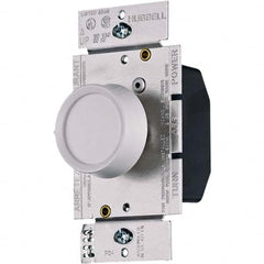 Hubbell Wiring Device-Kellems - 1 Pole, 120 VAC, 5 Amp, Residential Grade Rotary Dimmer Switch - Caliber Tooling