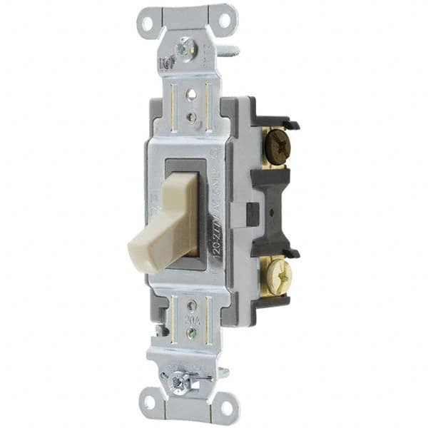 Hubbell Wiring Device-Kellems - Toggle Switches Switch Type: Medium Duty Switch Sequence: Off-On - Caliber Tooling