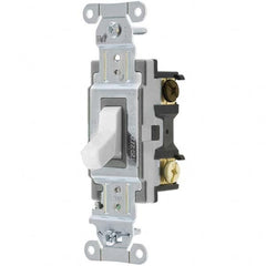 Hubbell Wiring Device-Kellems - Toggle Switches Switch Type: Medium Duty Switch Sequence: Off-On - Caliber Tooling