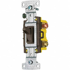 Hubbell Wiring Device-Kellems - Toggle Switches Switch Type: General Purpose Switch Sequence: Off-On - Caliber Tooling