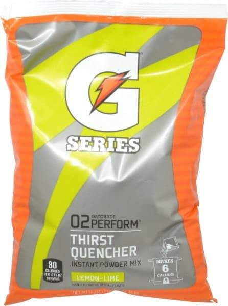 Gatorade - 51 oz Pack Lemon-Lime Activity Drink - Powdered, Yields 6 Gal - Caliber Tooling