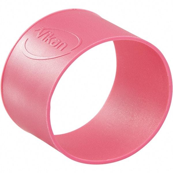 Vikan - 1-1/2" Long Rubber Band - Silicone Rubber, For Use with Colored Coded Handles - Caliber Tooling