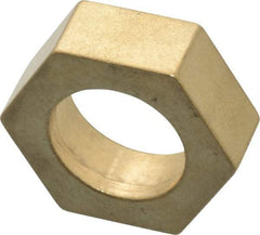 Mitee-Bite - 1", Brass, Hex Clamp Washer - 3/8" Overall Height - Caliber Tooling