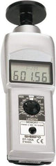 Lenox - Contact Tachometer - 7 Inch Long x 2.4 Inch Wide x 1.8 Inch Meter Thick, 0.1 to 25,000 RPM Measurement - Caliber Tooling