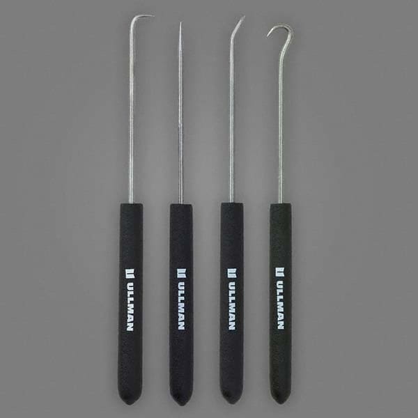 Ullman Devices - Scribe & Probe Sets Type: Hook & Pick Set Number of Pieces: 4 - Caliber Tooling