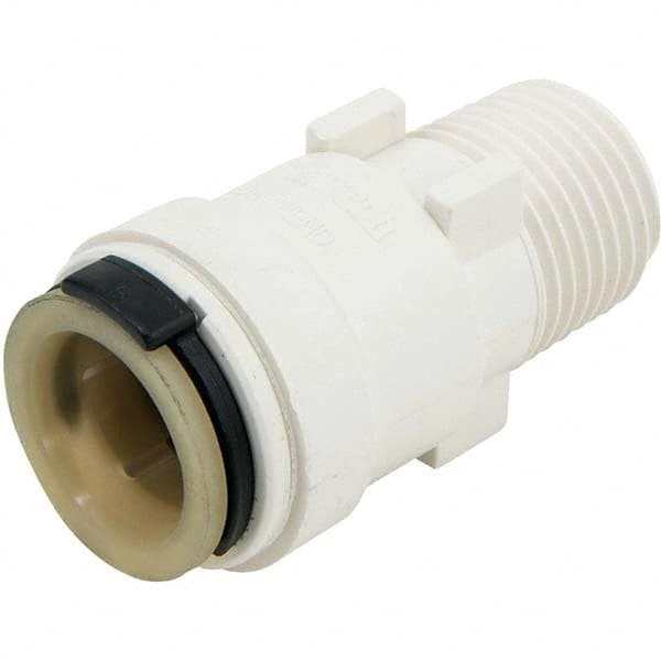 Watts - Plastic Push-To-Connect Tube Fittings Type: Union Connector Tube Outside Diameter (mm): 25.4 x 25.4 - Caliber Tooling