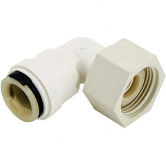 Watts - Plastic Push-To-Connect Tube Fittings Type: Swivel Elbow Tube Outside Diameter (mm): 12.7 - Caliber Tooling