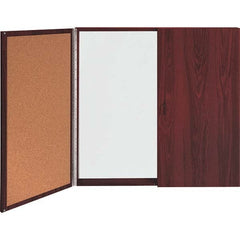 Ghent - Whiteboards & Magnetic Dry Erase Boards Type: Cork/Porcelain On Steel Magnetic Marker Board Height (Inch): 48 - Caliber Tooling