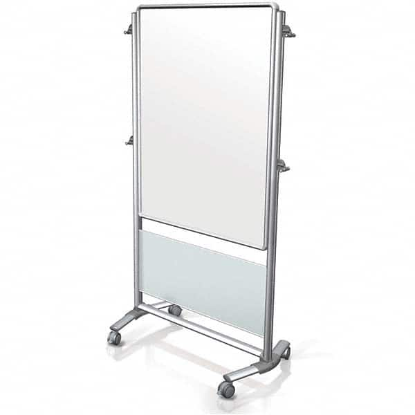 Ghent - Whiteboards & Magnetic Dry Erase Boards Type: Porcelain on steel Magnetic marker board Height (Inch): 75-5/8 - Caliber Tooling