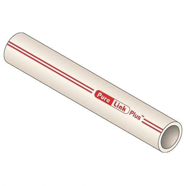 Mueller Industries - 0.475" ID x 5/8" OD, 20' Long, PEX-A Tube - Natural with Blue Print, 100 Max psi - Caliber Tooling